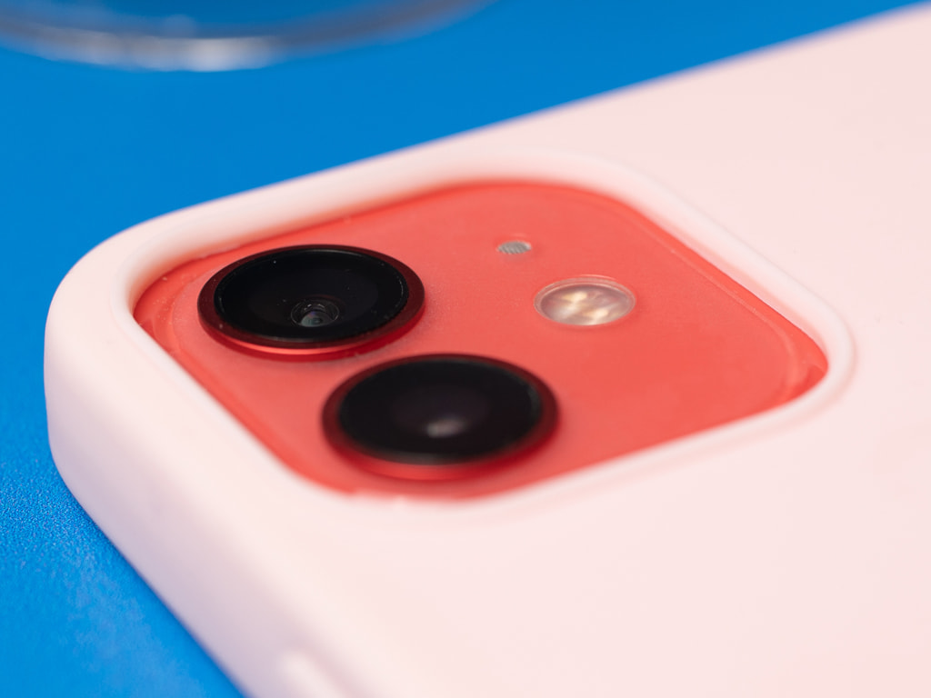 TPU Gumový kryt na iPhone 12 a iPhone 12 Pro - Růžový 4